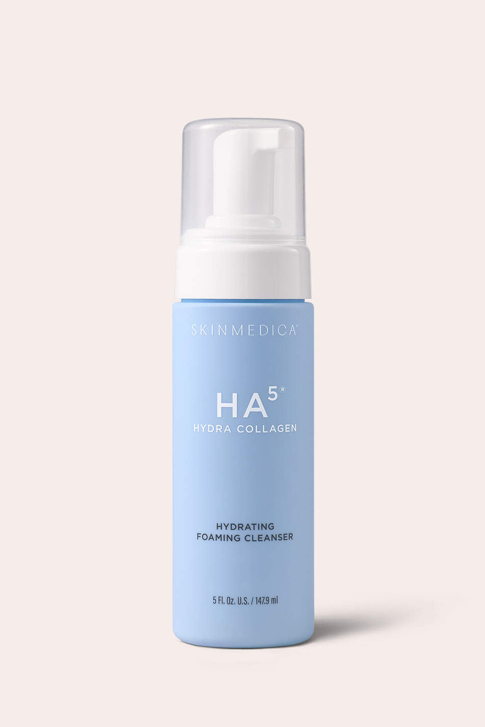 HA⁵® Hydra Collagen Hydrating Foaming Cleanser with Vegan Collagen