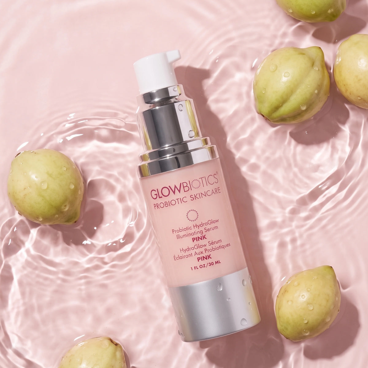 Probiotic HydraGlow Illuminating Serum Pink