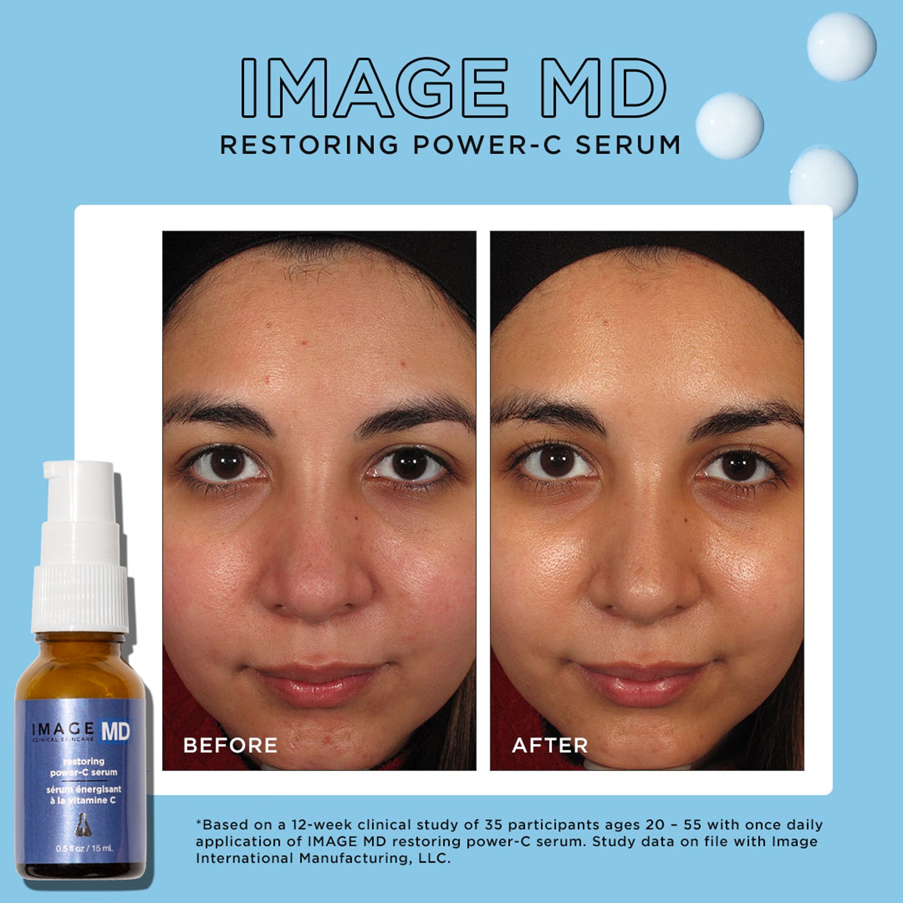 Discovery-size IMAGE MD® restoring power-C serum