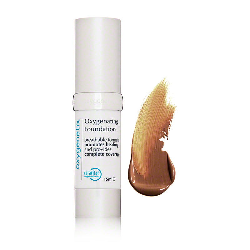 Oxygenating Foundation Blue Undertones - Ebony (15 ml.)