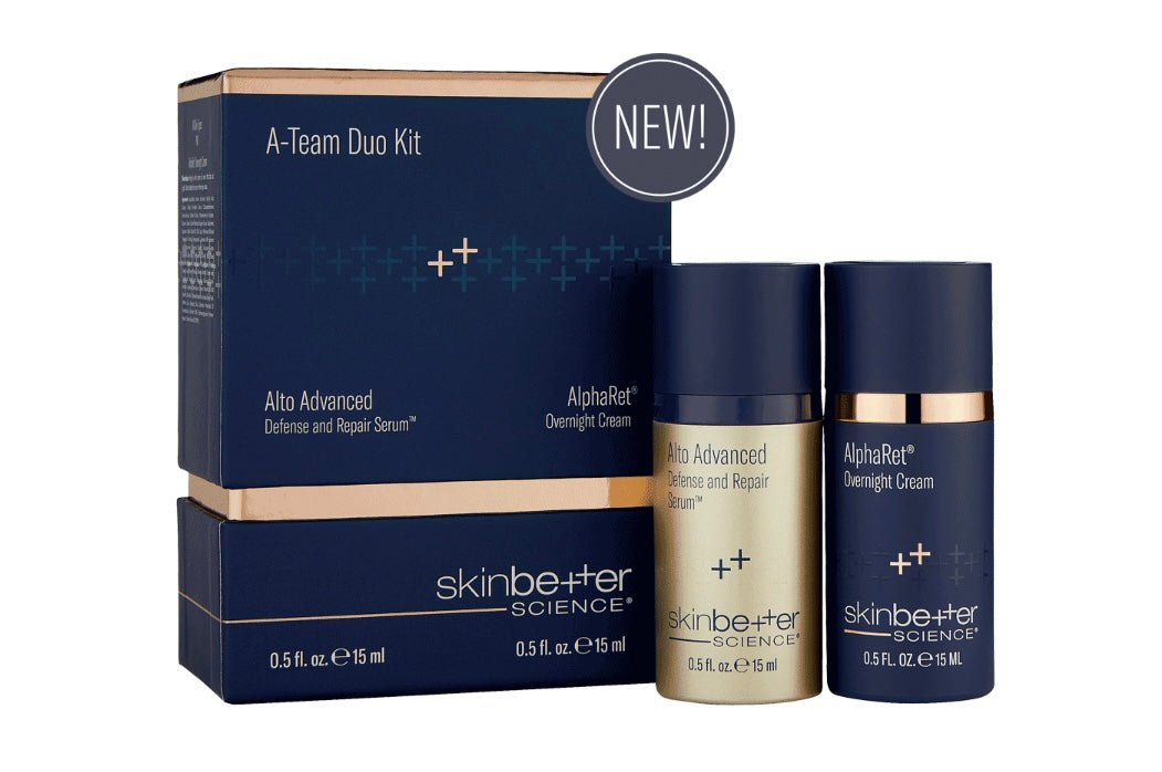 A-TEAM DUO KIT: Powerful Antioxidant Serum for Comprehensive Skin Protection
