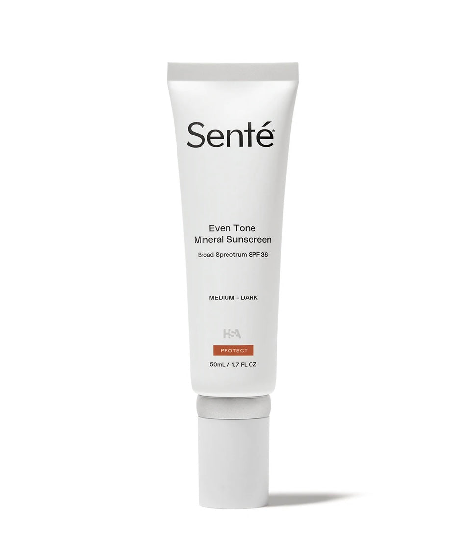 SENTÉ EvenTone Mineral Sunscreen SPF 36 Medium - Dark