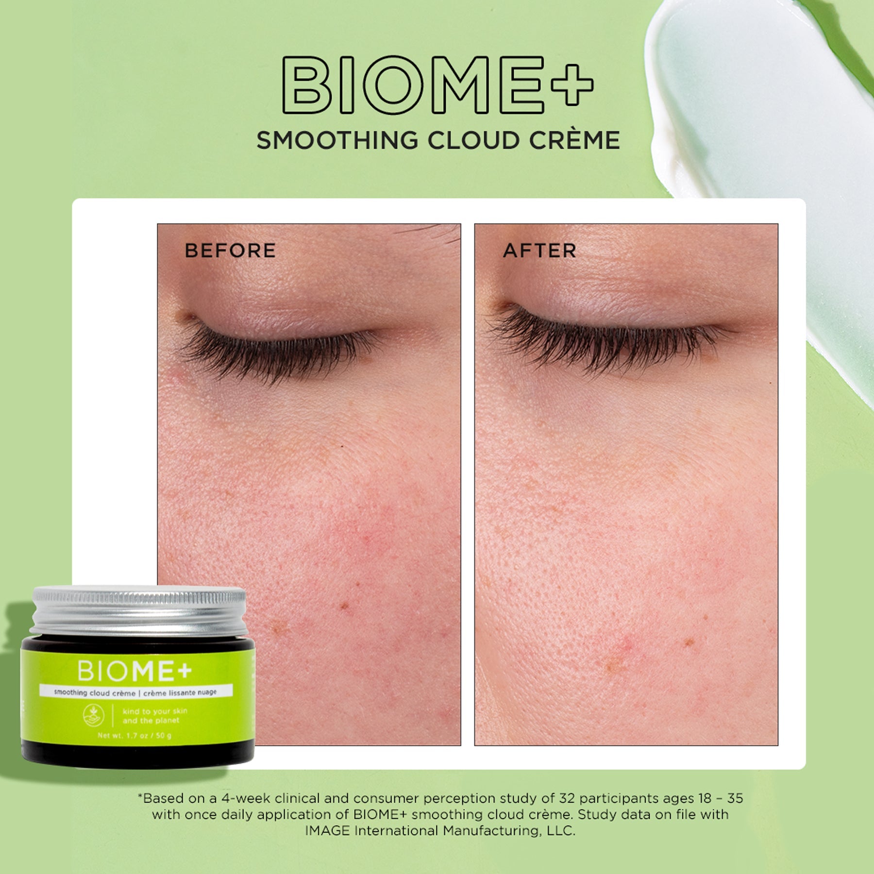 BIOME+ smoothing cloud crème