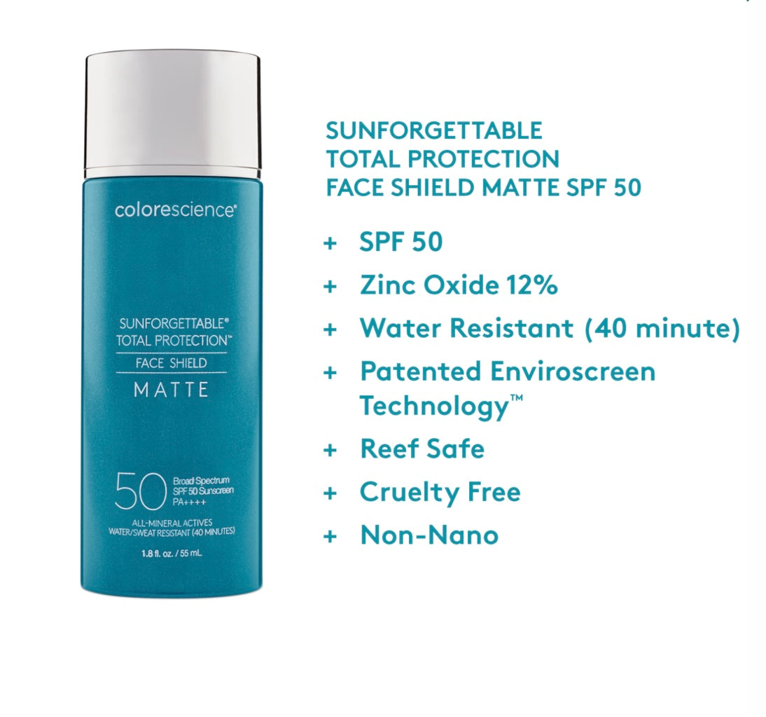 Sunforgettable Total Protection Face Shield Spf 50 MATTE